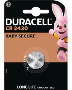 Литиева батерия Duracell CR2430, 3 V