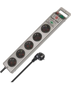 Разклонител 5x 2P+E защита от претоварване Brennenstuhl Super-solid BS1153340315