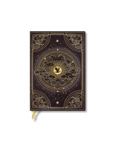 Paperblanks Тефтер Shadows of Navarre, Midi, широки редове, твърда корица, 72 листа