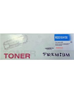 КАСЕТА ЗА HP COLOR LASERJET PRO M454dn/M454dw/MFP M479dw/M479fdn/M479fdw - 415X - Cyan - W2031X