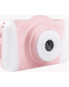 Детски дигитален видео и фотоапарат AgfaPhoto Realikids Cam 2 с фотофилтри, Розов