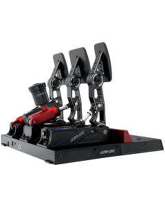 SIMAGIC P1000-RS Комплект хидравлични модулни педали, Spring Force Level, Clutch-Hall angle sensor, черен