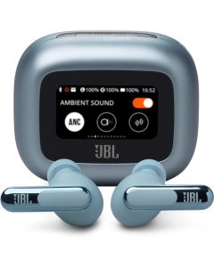 Блутут слушалки-тапи JBL Live Beam 3 - Син