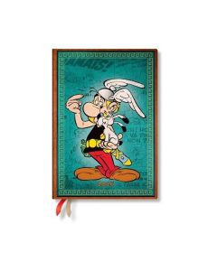 Paperblanks Планер Asterix the Gaul, Midi, хоризонтален, твърда корица, 80 листа, за 2026 година