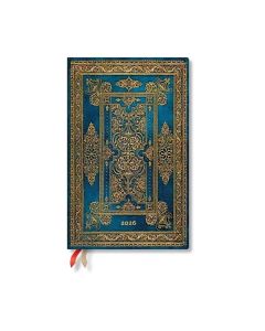 Paperblanks Планер Blue Luxe, Maxi, вертикален, твърда корица, 80 листа, за 2026 година