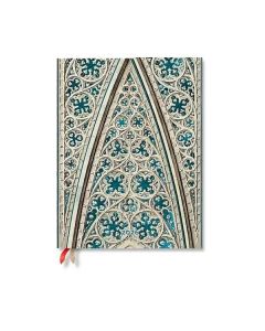 Paperblanks Планер Vault of the Milan Cathedral, Ultra, вертикален, твърда корица, 80 листа, за 2026 година