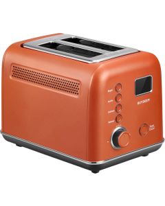 BUYDEEM 2 Slice Automatic Metal Toaster, model DT730E, color Koi Red, EU