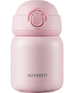 BUYDEEM Stainless Steel Thermos Bottle 200 ml, model TAN200, color Pale Dogwood