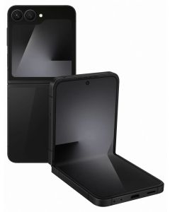 Samsung Galaxy Z Flip 7 FE, 8GB, 256GB, 6.7" LTPO AMOLED, 3.4" Super AMOLED, 8GB, 256GB, 50MP, DS, eSIM, 4000 mA, Черен