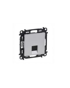 КОМПЮТЪРНА РОЗЕТКА RJ45 cat 5e. UTP VALENA LIFE LEGRAND - АЛУМИНИЙ
