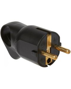 ЩЕПСЕЛ 2Р+Т 16А 250V С РИНГ LEGRAND - ЧЕРЕН