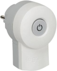ЩЕПСЕЛ С ПРЕВКЛЮЧВАТЕЛ 2Р+Т 16А LEGRAND  - БЯЛ