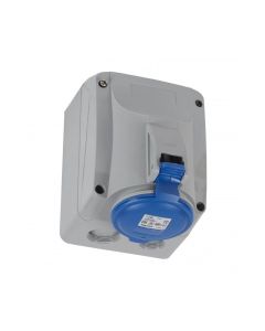 ЗА ОТКРИТ МОНТАЖ IP44 2P+E, 32A 220/250V LEGRAND - СИВ/СИН