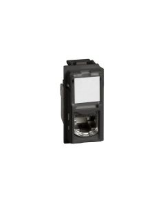 ЕДНОМОДУЛНА РОЗЕТКА RJ-45 UTP KATЕГОРИЯ 6 LIVING NOW LEGRAND - ЧЕРЕН