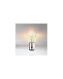 АВТОМОБИЛНА LED ЛАМПА 7528DYP-02B P21/5W AMBER 1,9W 12V BAY15D OSRAM