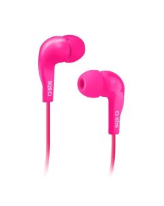 Слушалки SBS с микрофон Mix 10, розови