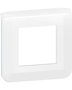 Двумодулна рамка Legrand Mosaic, бялa