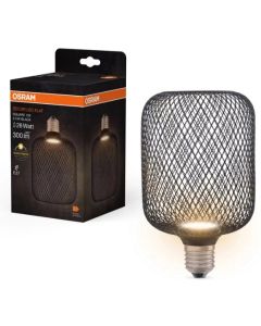 Ledvance Decor Flat SQ100, 3.5 W, черен