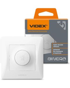 Димер Videx Binera, 600W, бял
