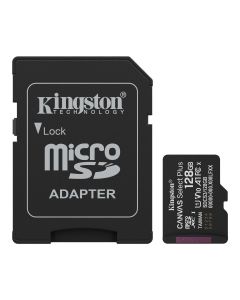 128GB microSD Kingston Canvas Select Plus с Адаптер