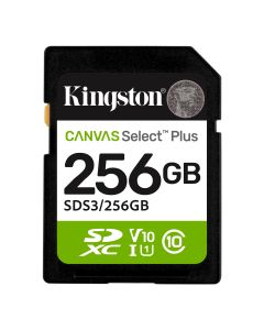 KINGSTON SD 256GB UHS-I CL10 PLASTIC