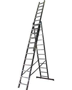 Трираменна алуминиева стълба CP311, 3x11 "ПРОФИ"