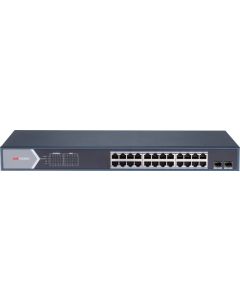 PoE Суич HikVision DS-3E1526P-SI Smart Managed 24 Gigabit PoE, 2 Gigabit SFP 370W