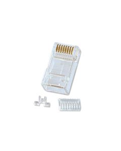 LINDY LNY-62430 :: RJ-45 накрайник, 8-Pin UTP, Cat. 6, 10 бр.