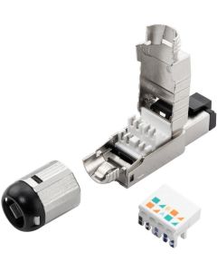 LINDY LNY-62411 :: RJ-45 терминиращ накрайник, Cat. 6-6A, Toolless
