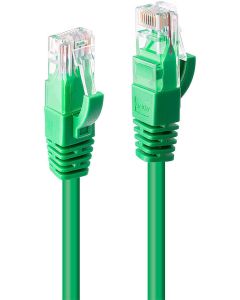 LINDY LNY-48046 :: UTP мрежов кабел, Cat. 6, зелен, 0.5 м