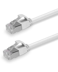 LINDY LNY-47594 :: FTP мрежов кабел, Ultra Slim, Cat. 6A, сив, 2.0 м