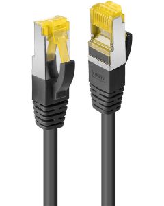 LINDY LNY-47305 :: SFTP мрежов кабел, Cat. 7, черен, 0.3 м