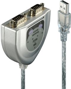 LINDY LNY-42889 :: USB към Serial конвертор, 2 порта