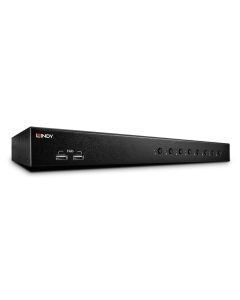 LINDY LNY-39317 :: 8-портов DVI-I Single Link, USB 2.0 & Audio KVM превключвател
