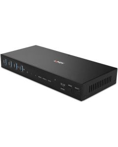 LINDY LNY-39314 :: 2-портов Dual Head HDMI 4K60, USB 3.0 KVM превключвател