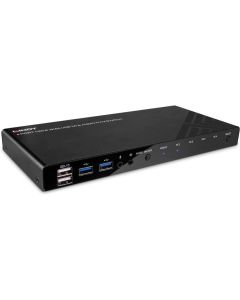 LINDY LNY-39313 :: 4-портов HDMI 4K60, USB 3.0 & Audio KVM превключвател