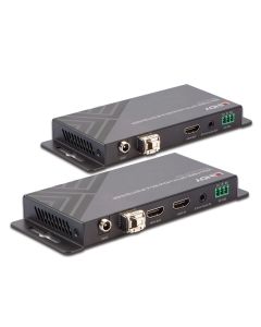 LINDY LNY-38174 :: HDMI 4K60, IR, RS-232 & Audio екстендър, оптичен, 300 - 1000 м