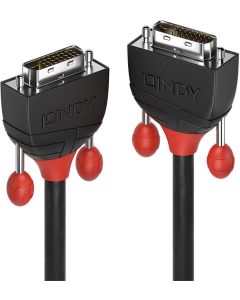 LINDY LNY-36253 :: DVI-D Dual Link кабел, М-М, черен Line, черен, 3.0 м