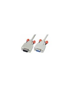 LINDY LNY-31518 :: Сериен удължителен кабел, RS-232, 1:1, DB9 M-F, 0.5 м