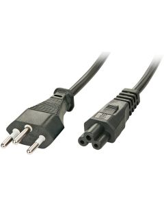 LINDY LNY-30412 :: Захранващ кабел, CH към C5, 2.0 м