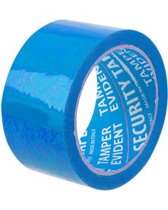 Office 1 Секретна лента за сигурност, самозалепваща се, 38 mm x 50 m, синя