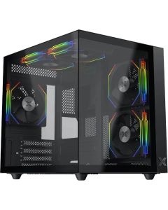 Xigmatek кутия Case mATX - Aqua M Lite - 5 ARGB Fans