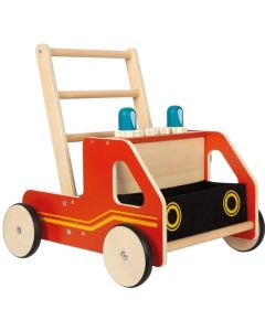 Small Foot Проходилка Пожарна, детска, дървена, 48 х 40 х 49.5 cm