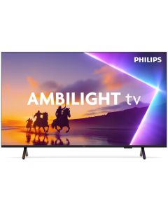 PHILIPS 43inch, 4K UHD, HDR, 3840 x 2160, Pixel Precise Ultra HD, TITAN OS, Dolby Atmos, Wi‑Fi, Bluetooth, LAN, черен