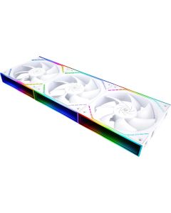 Thermalright Комплект вентилатори Fan Pack 3-in-1 3x120mm - TL-M12QW x 3 - White, Infinity Mirror