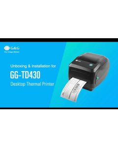 ЕТИКЕТЕН ПРИНТЕР - DESKTOP BARCODE PRINTER G&G - USB+Bluetooth+WiFi - PN TD-403T (TD403T)