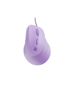 Natec Vertical Mouse Crake 2 Pro 12800DPI Optical Pure Lavander