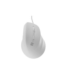 Natec Vertical Mouse Crake 2 Pro 12800DPI Optical White