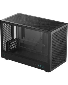 DeepCool CH260, Mini Tower, Mini-ITX, 2xUSB3.0, 1xType-C Gen 2, 1xAudio, Mesh Panel, Black, 2Y, R-CH260-BKNGM0-G-1