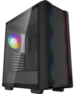 DeepCool CC560 ARGB V2, Mid Tower, Mini-ITX-Micro-ATX-ATX, 1xUSB3.0, 1xUSB2.0, 1xAudio, 4x120mm Pre-Installed ARGB Fans